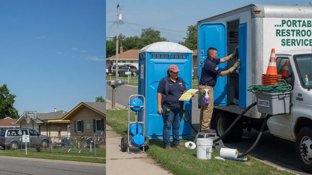 Portable Toilet Rental in Mineral Point, WI near me